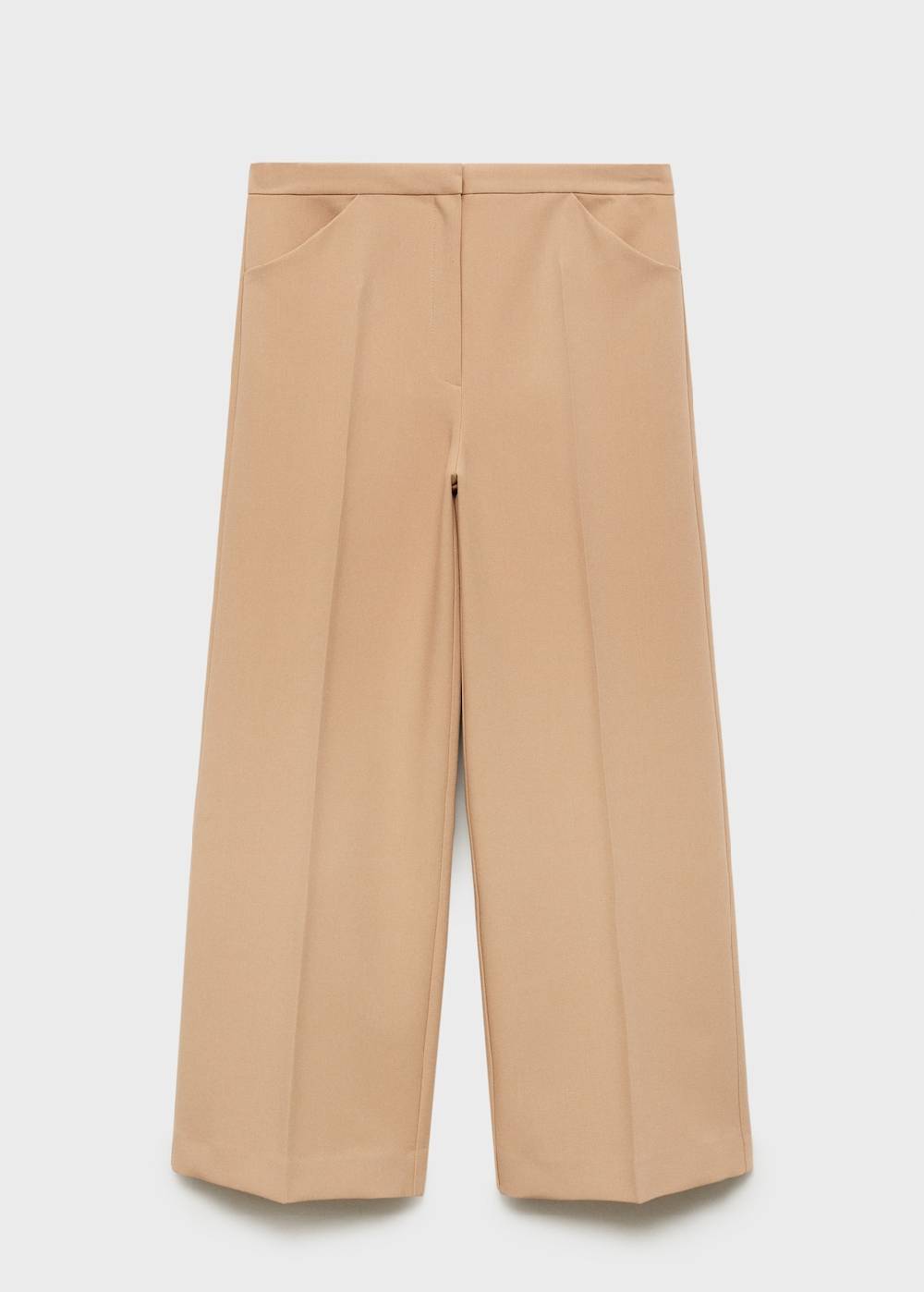 Mango Wideleg-Bundfaltenhose Tägliche Deals
