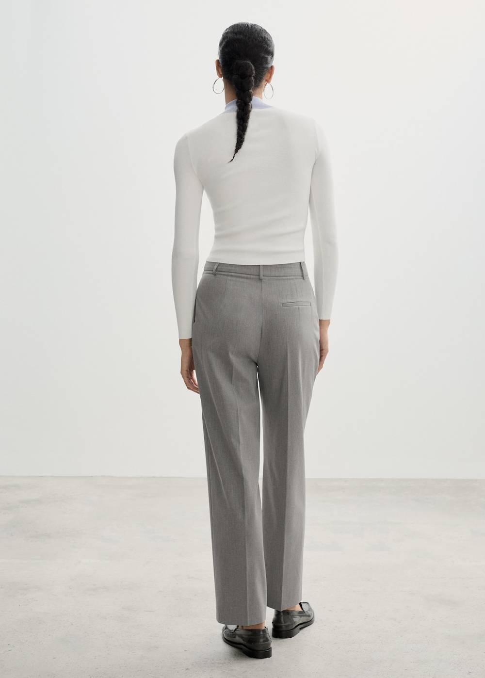 Mango Gerade Bundfaltenhose Wochenangebot