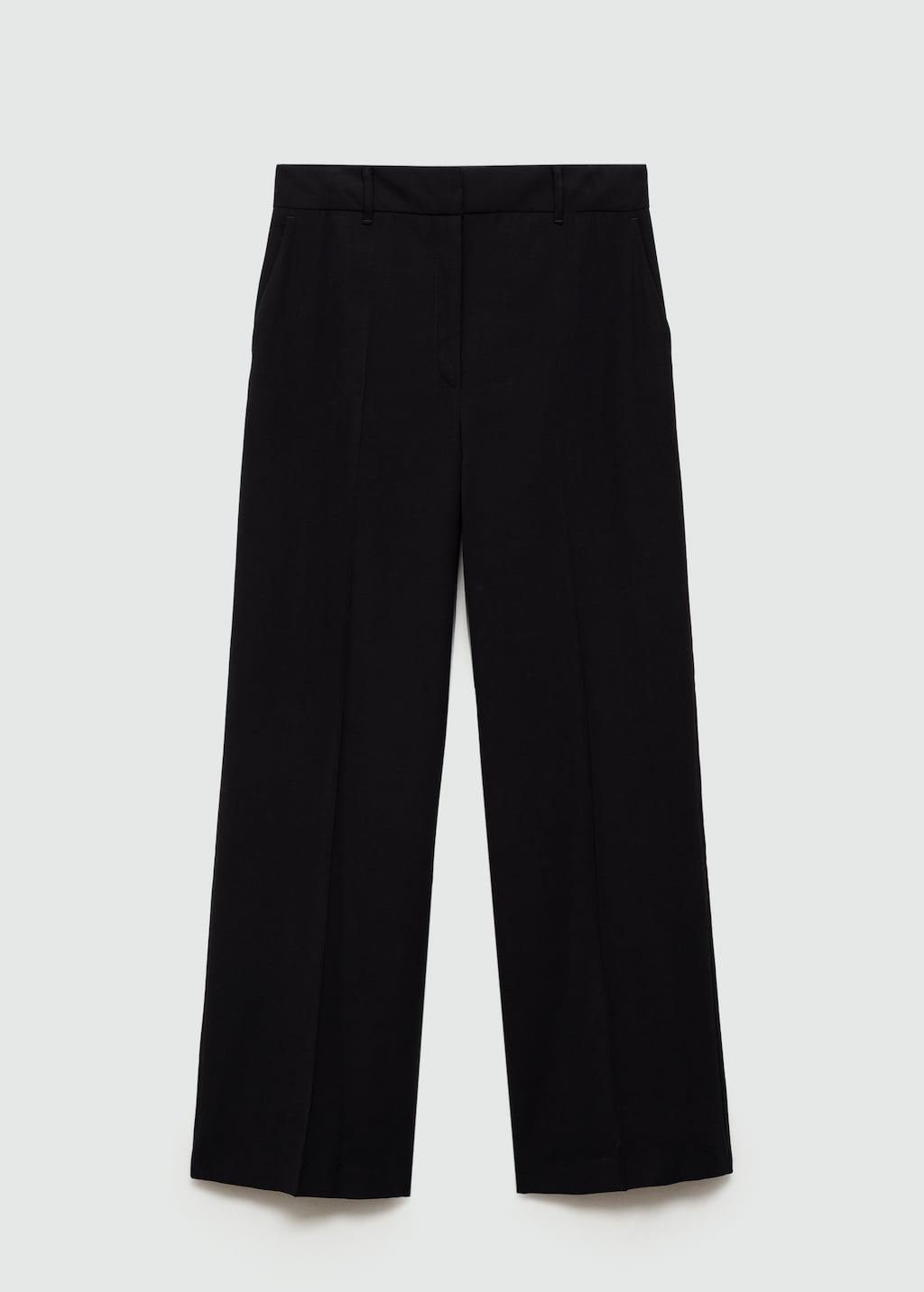 Mango Wideleg-Bundfaltenhose Begrenzte Freigabe