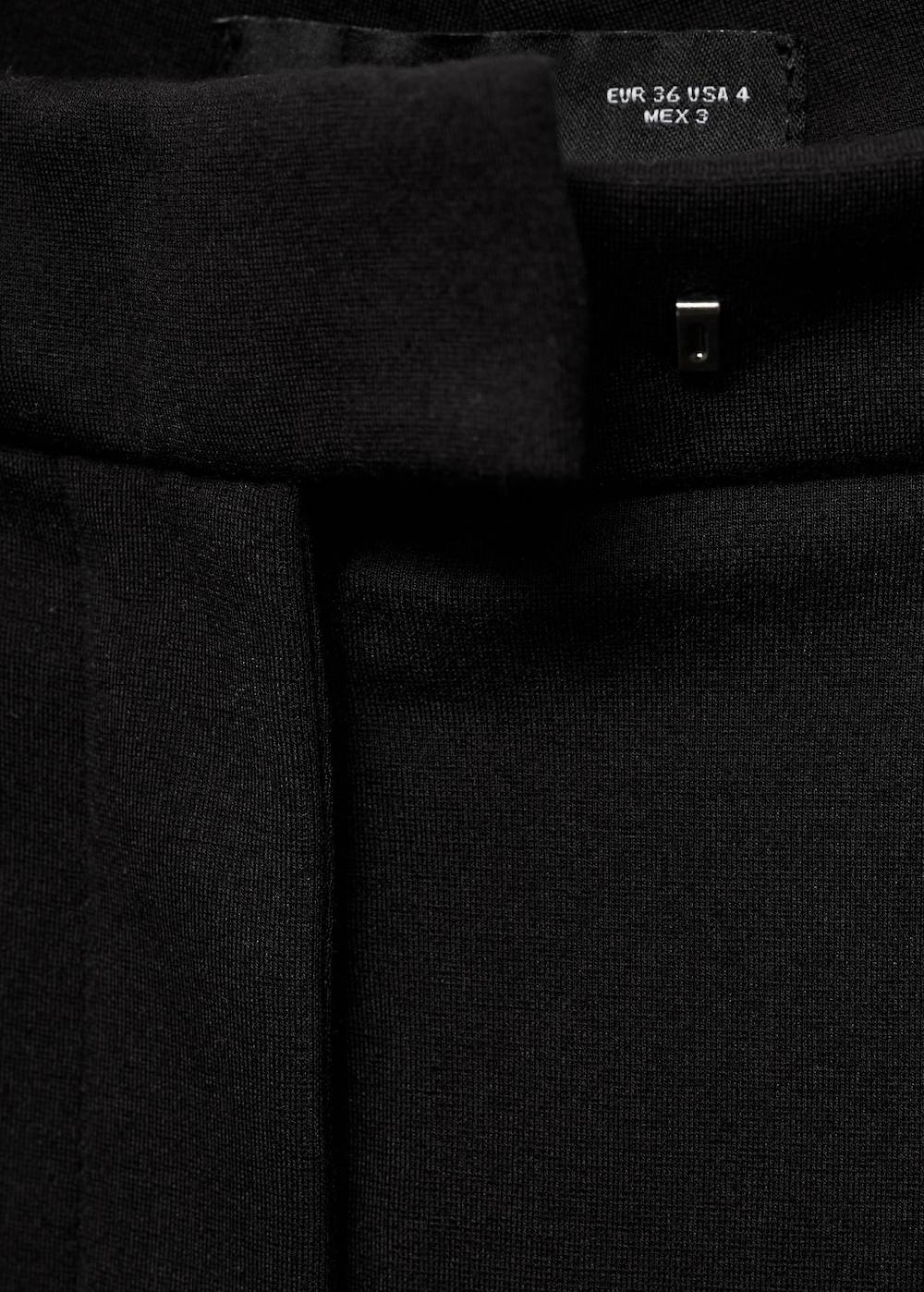 Mango Gerade Hose aus Romanit-Jersey Letzte 3 Tage