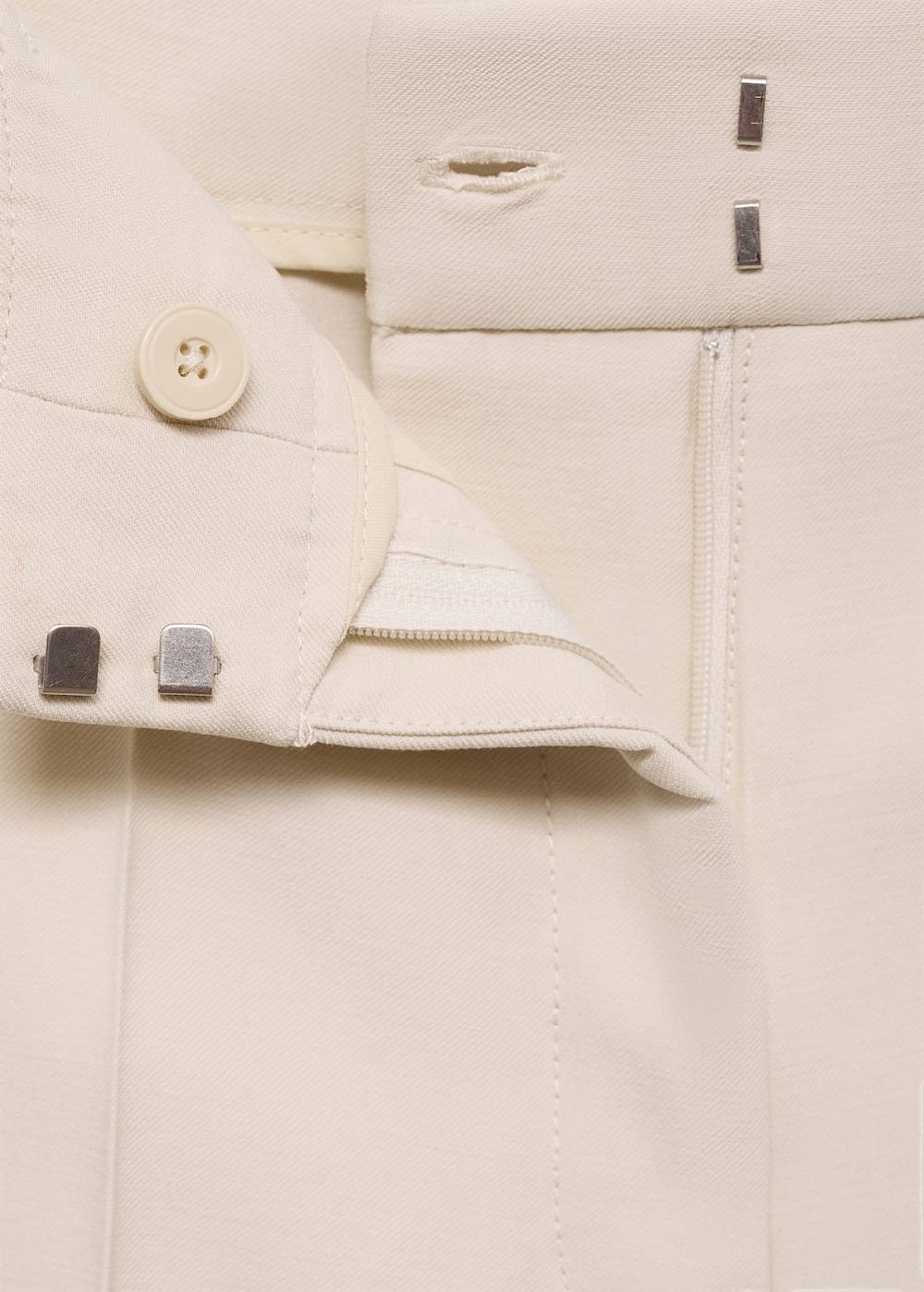 Mango Wideleg-Bundfaltenhose Discount Store für neue Produkte