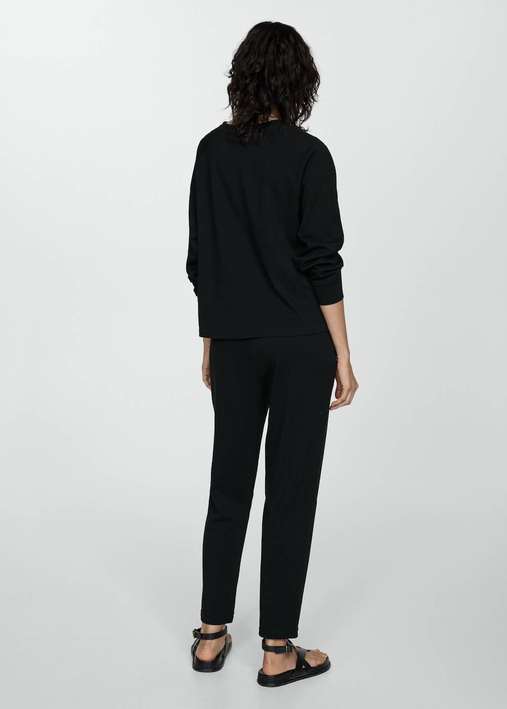 Mango Jogger Pants mit Nähten Clearance-Verkauf