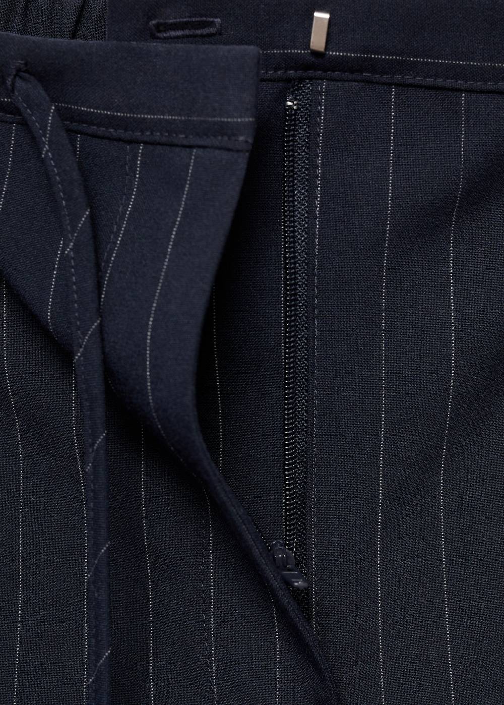 Mango Gerade Nadelstreifenhose Fabrikladen