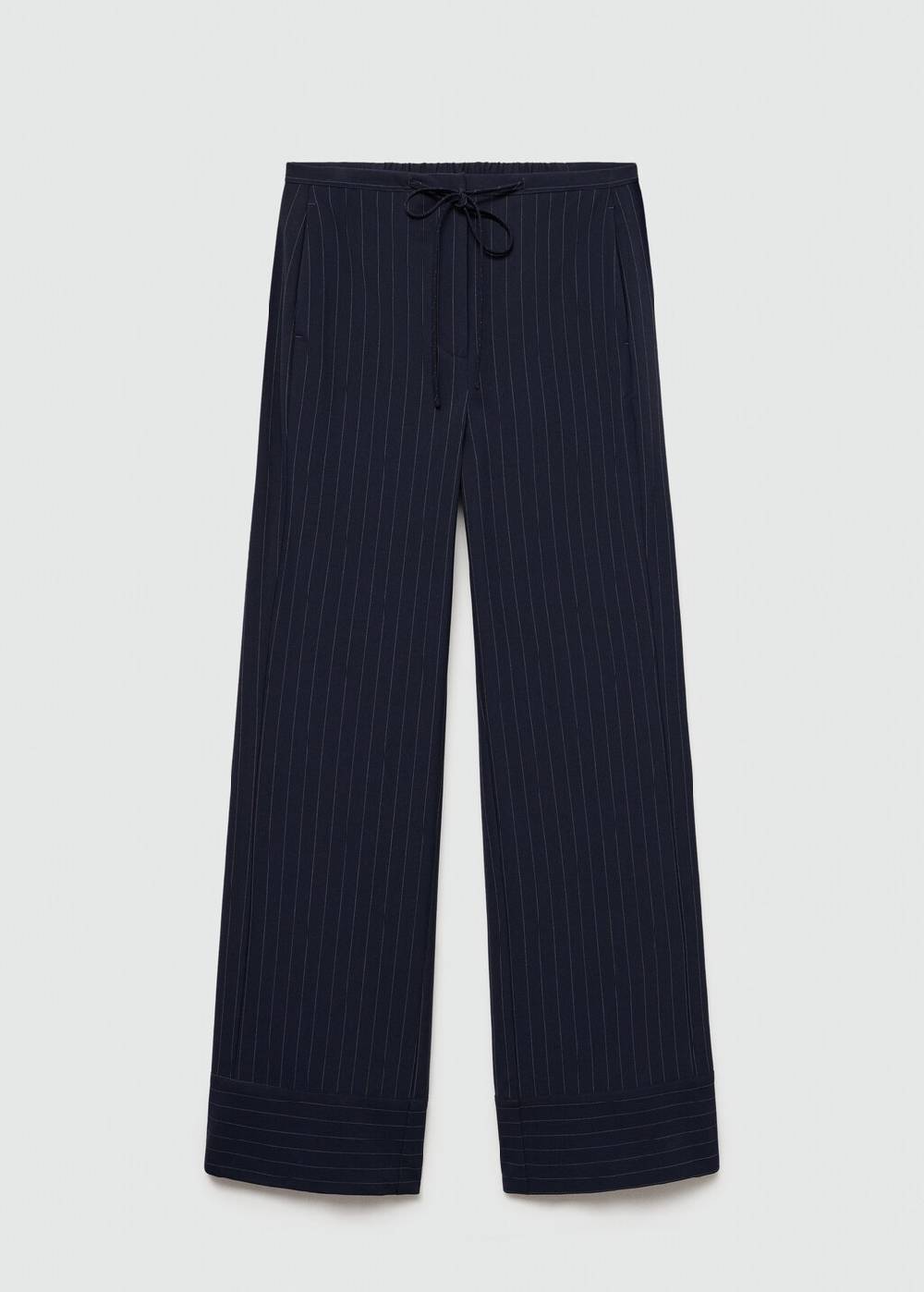 Mango Gerade Nadelstreifenhose Fabrikladen