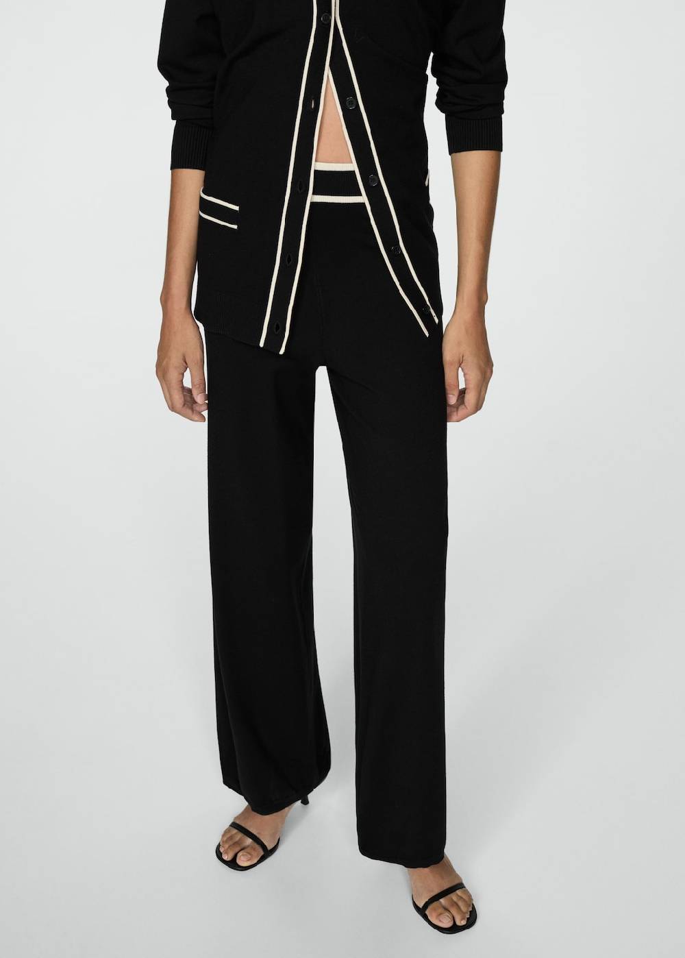 Mango Gerade Strickhose