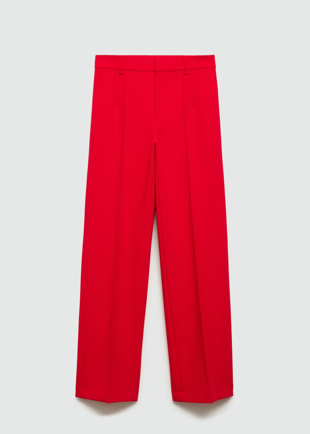 Mango Gerade Hose mit Ziernähten Online