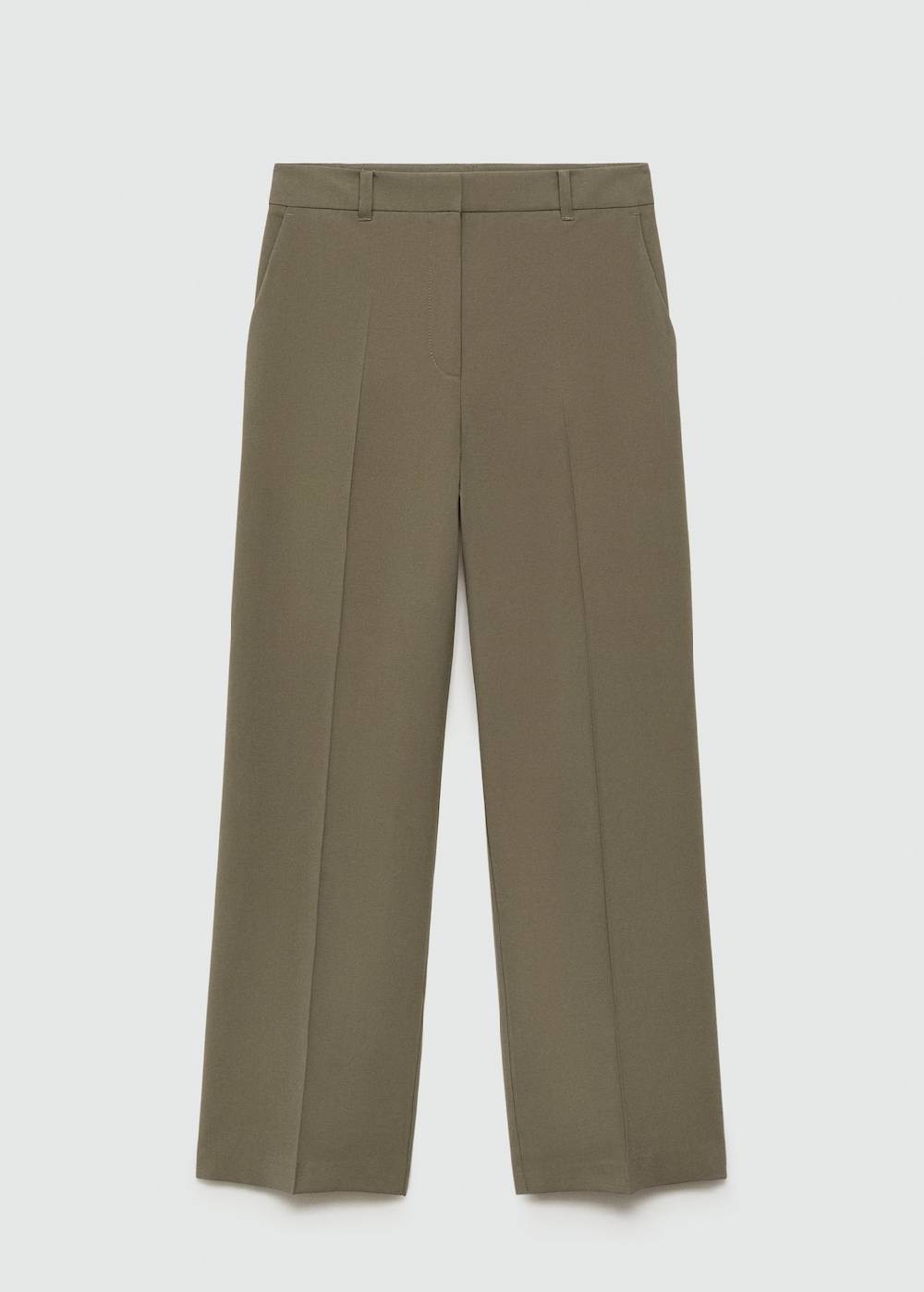 Mango Wideleg-Bundfaltenhose Hotsell