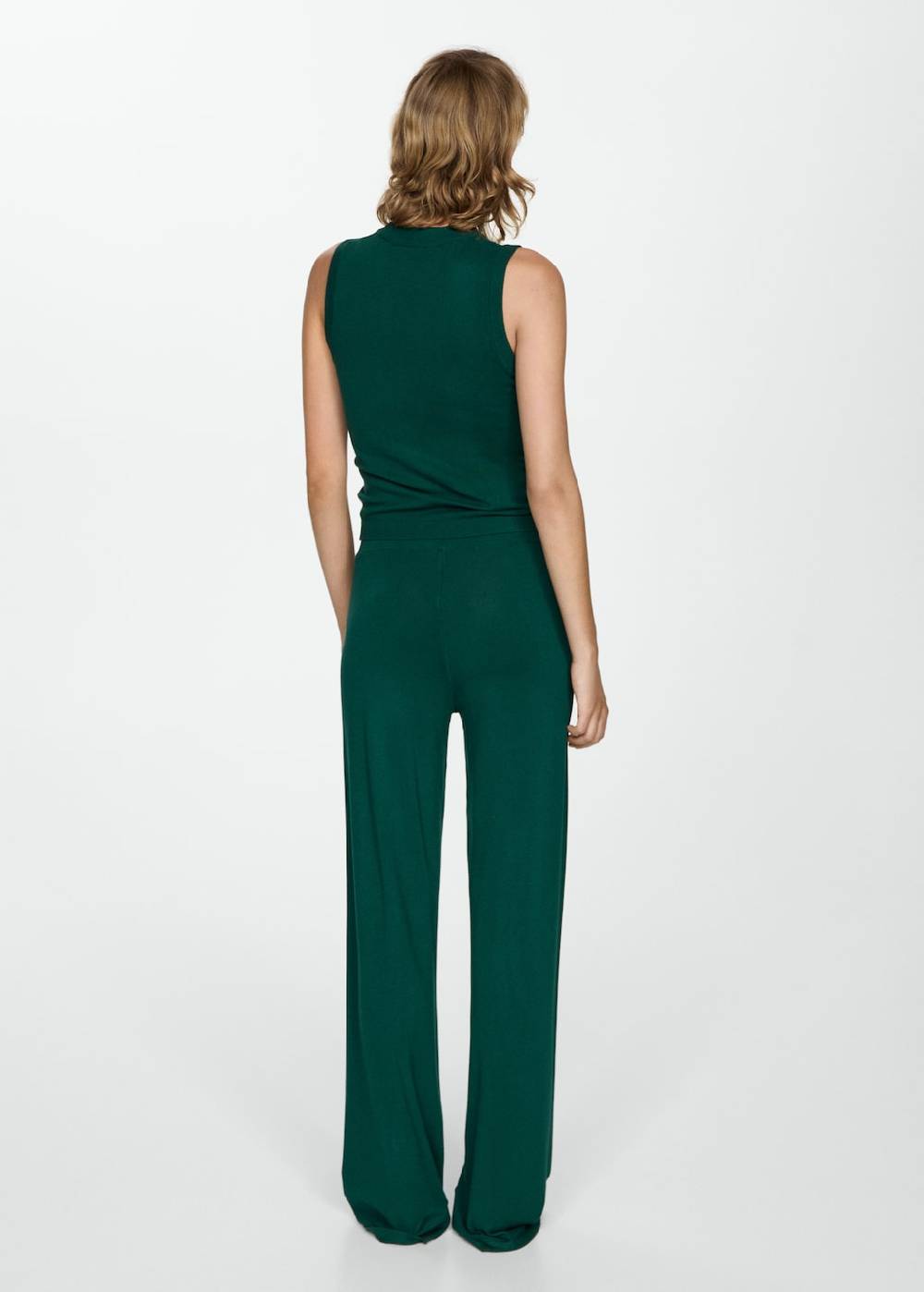 Mango Wideleg-Strickhose Günstiger Verkauf