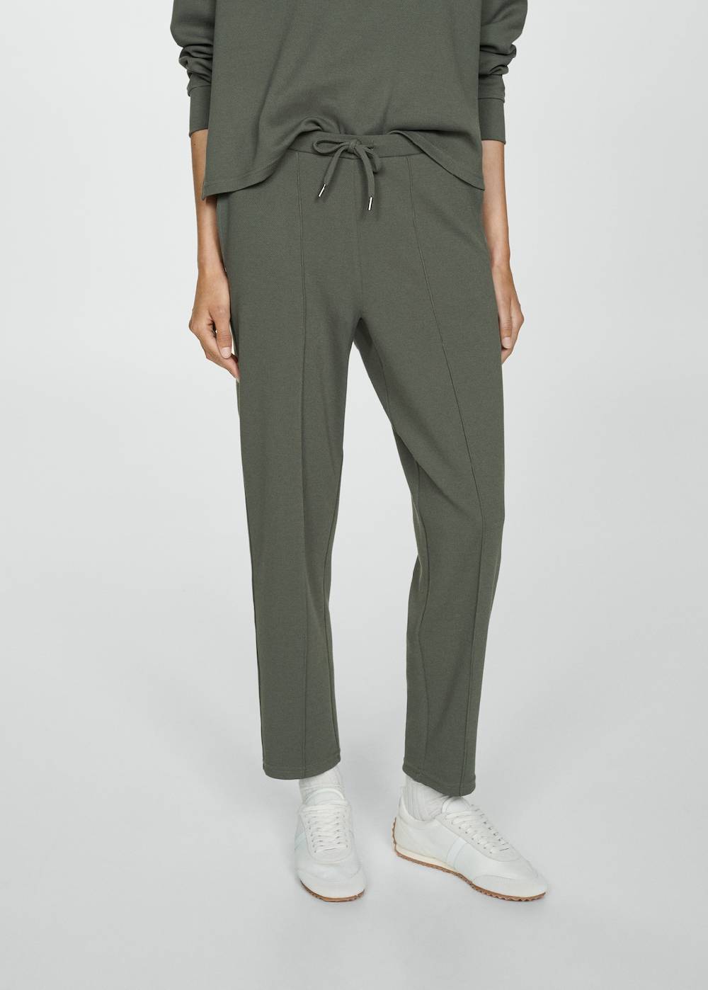 Mango Jogger Pants mit Nähten Blitzverkäufe