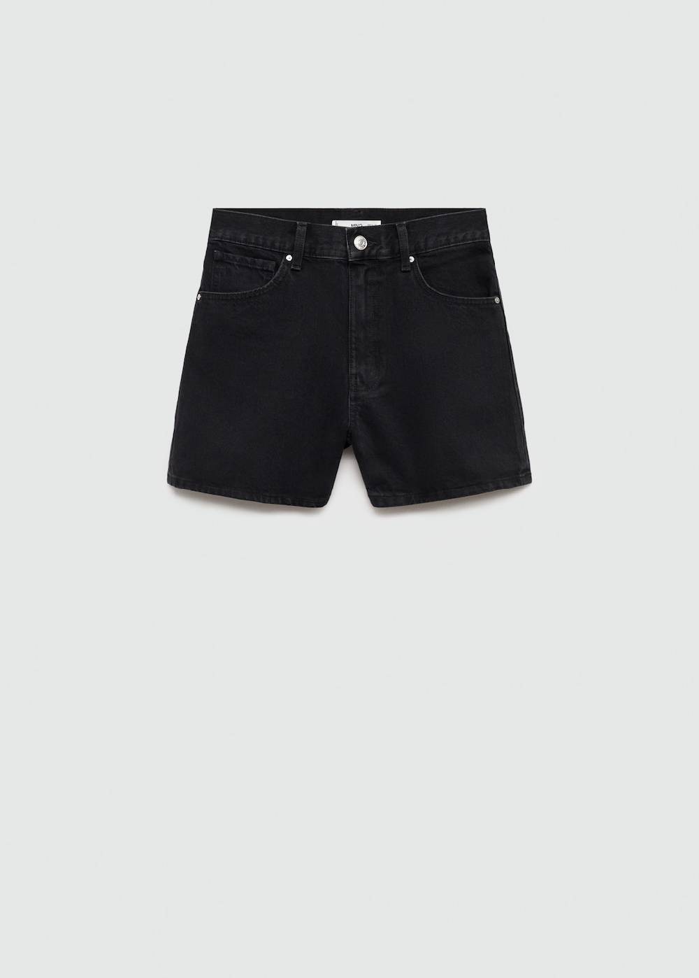 Mango Jeans-Shorts mit hoher Taille Exklusivangebot