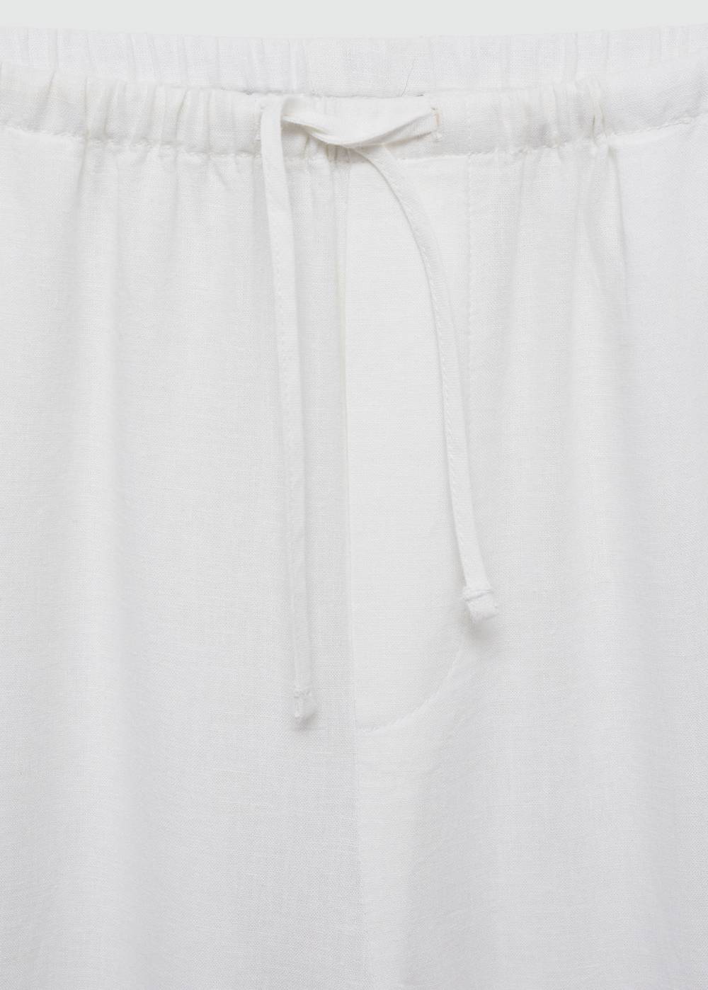 Mango Gerade Leinenhose Jubiläumsangebot