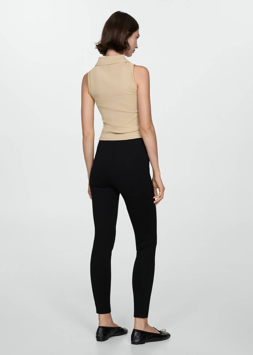 Mango Legging mit hohem Bund Lagerräumung