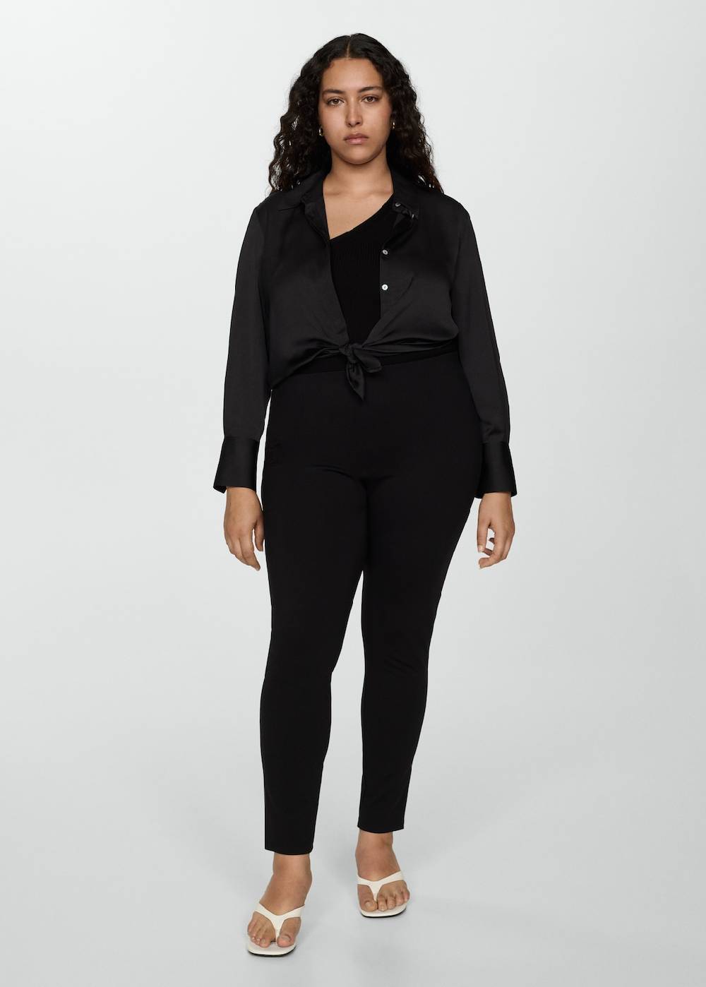 Mango Legging mit hohem Bund Lagerräumung
