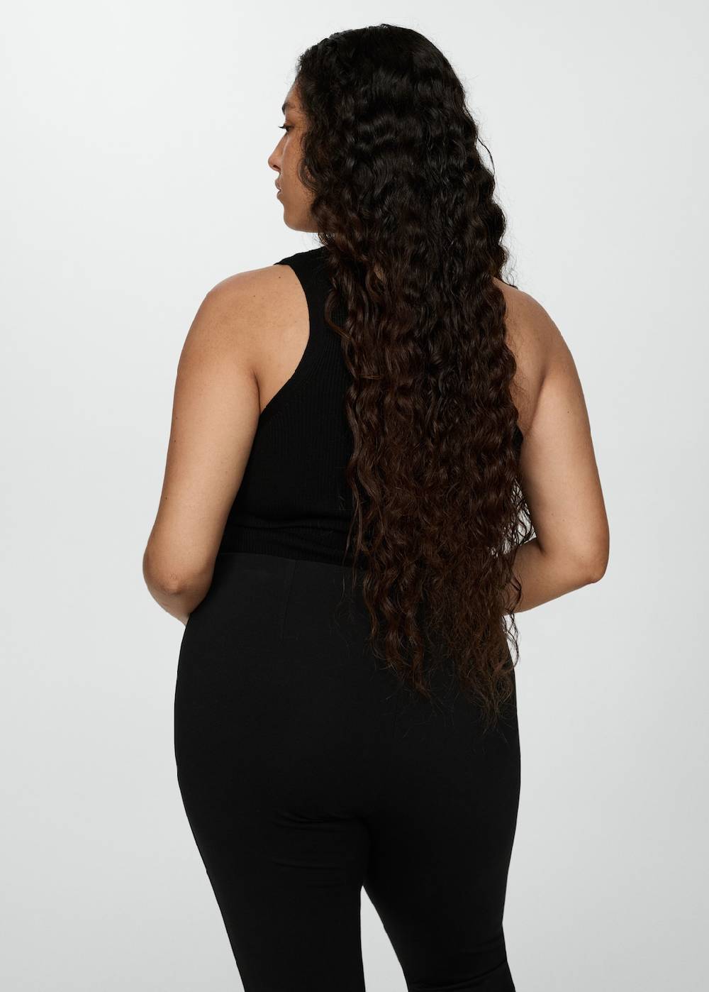 Mango Legging mit hohem Bund Lagerräumung