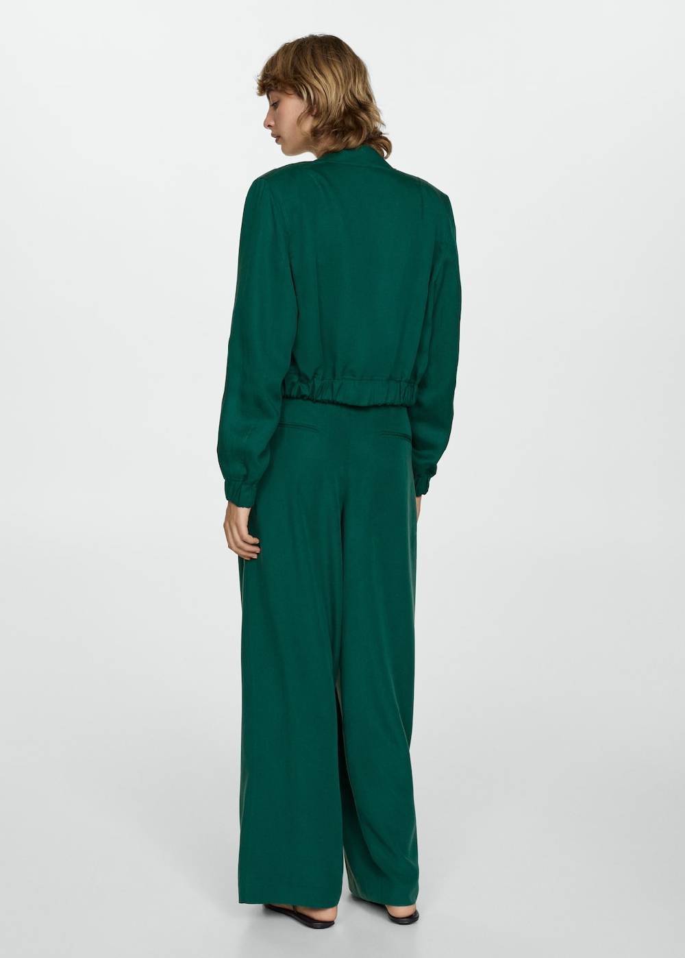 Mango Lyocell-Hose mit Gürtel Zeitlich begrenztes Angebot