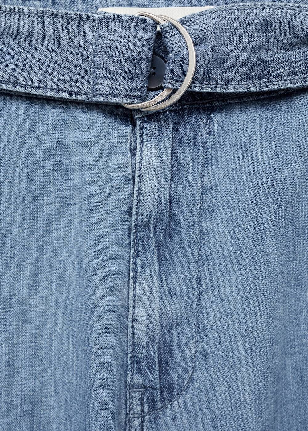 Mango Fließende Hose mit Gürtel Bestseller
