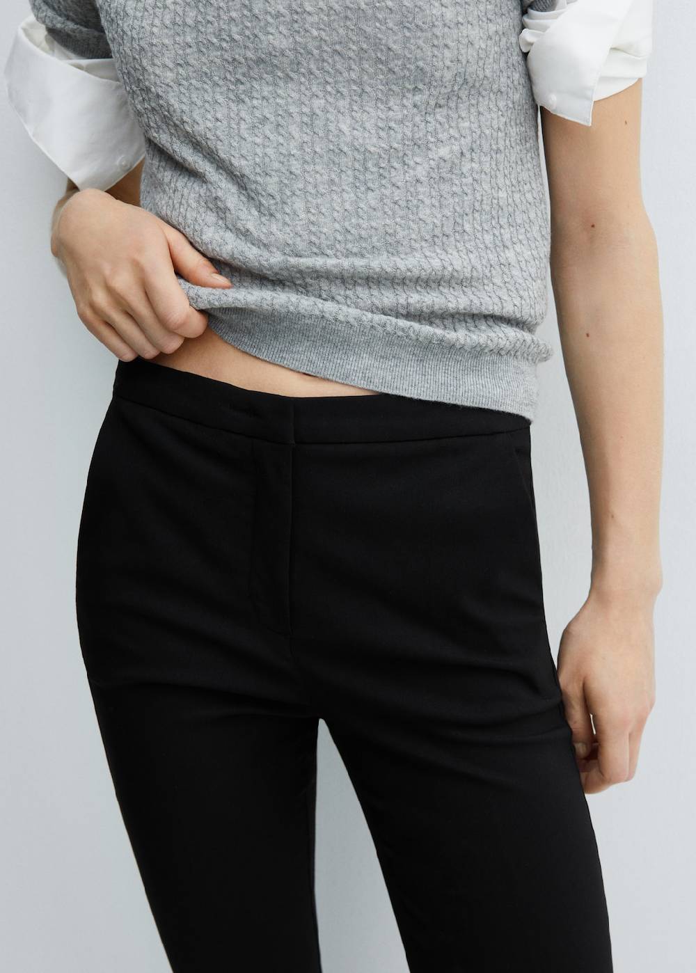 Mango Skinny Hose in 7/8-Länge Saisonale Angebote