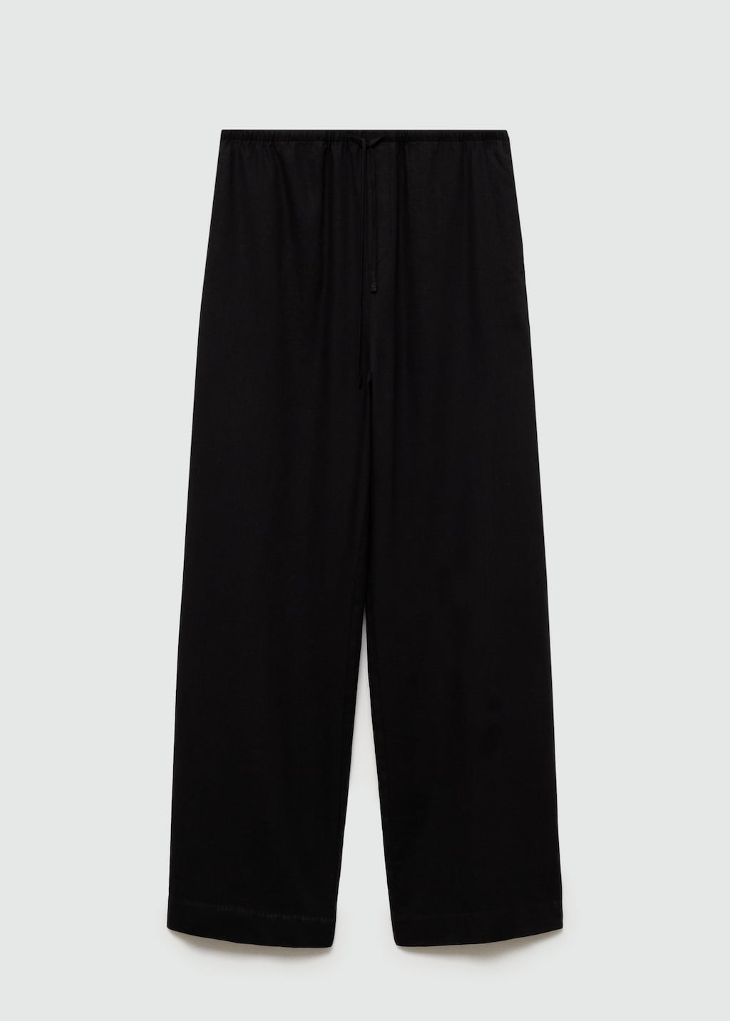 Mango Gerade Leinenhose Tiefpreis