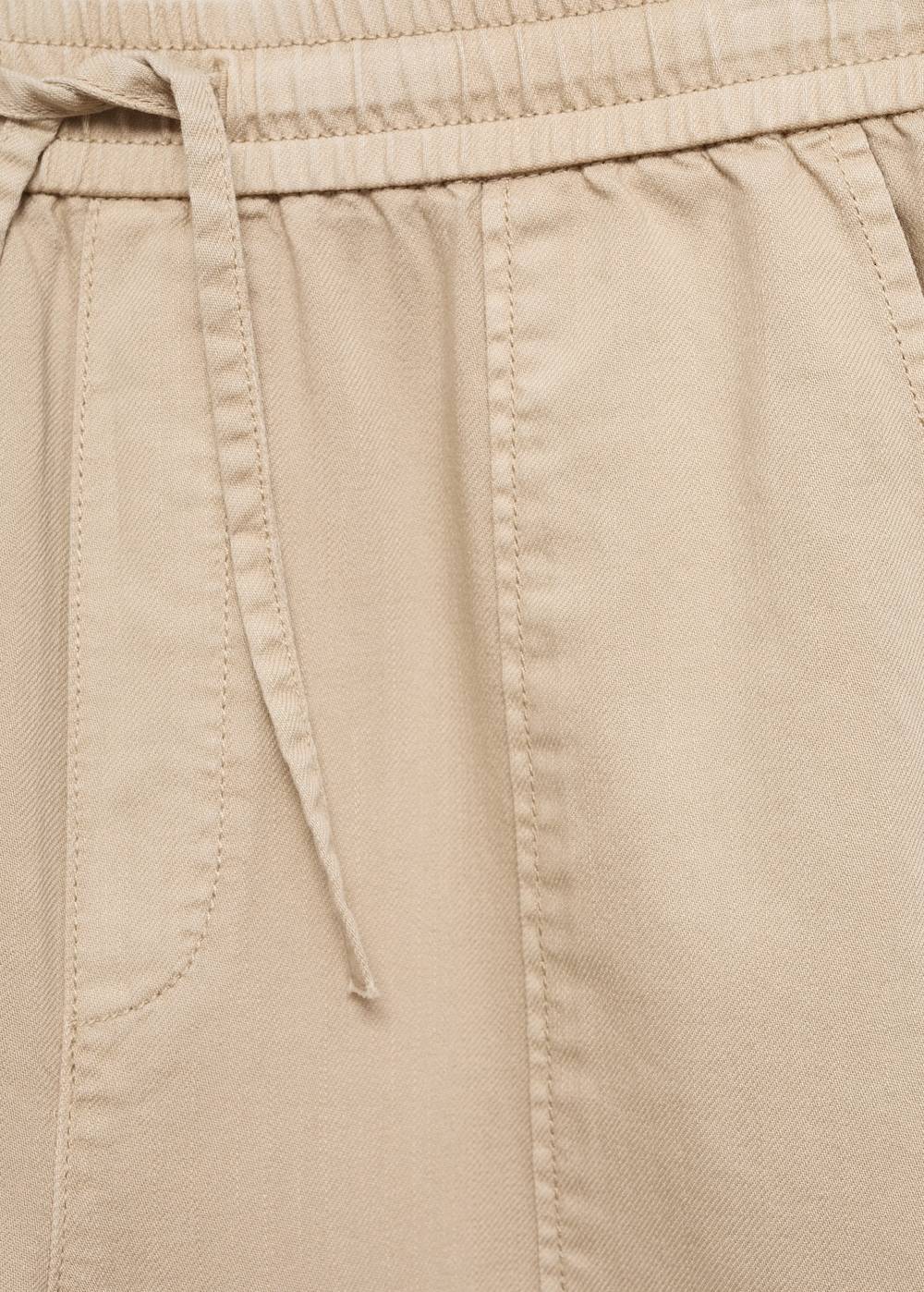 Mango Baumwollhose mit Gummibund Wochenangebot
