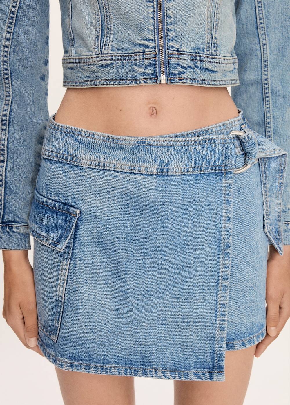 Mango Jeans-Hosenrock Neueste Stile