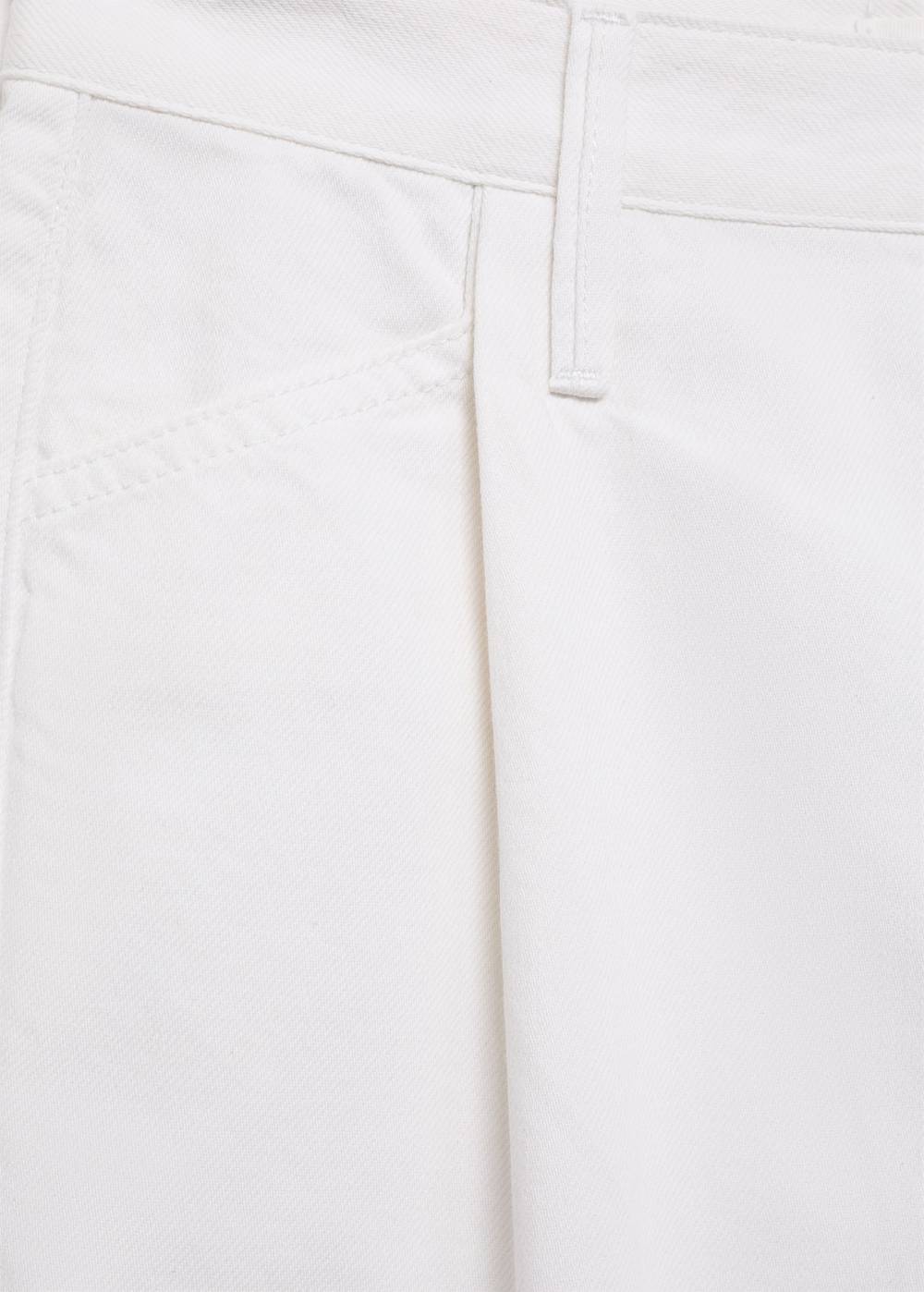 Mango Jeansshorts mit ausgefranstem Saum Letzter Tag