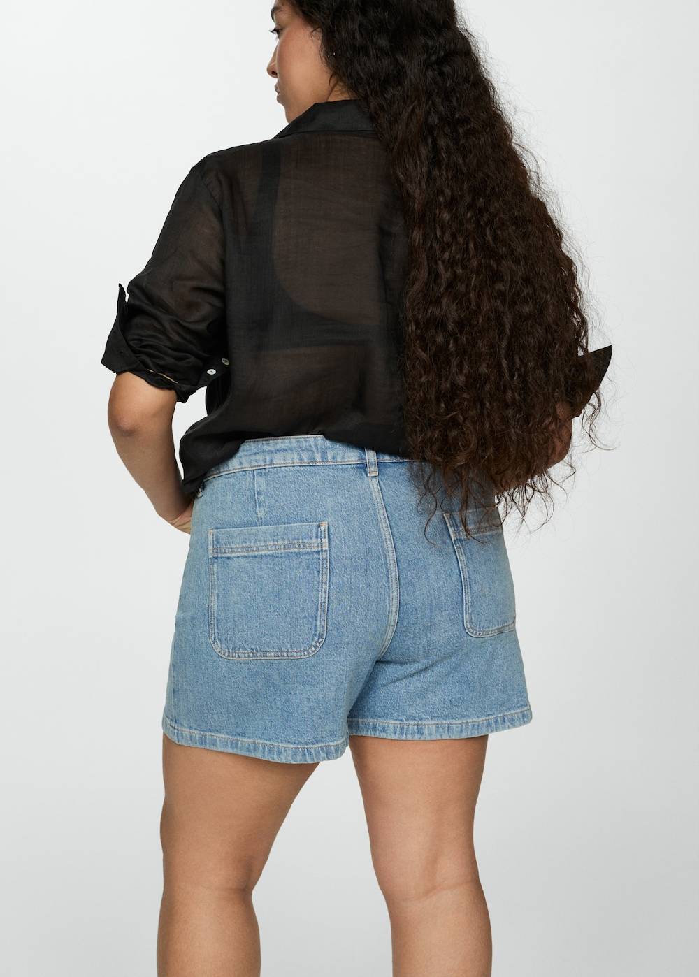 Mango Jeans-Shorts mit Taschen Bis zu 55% Rabatt