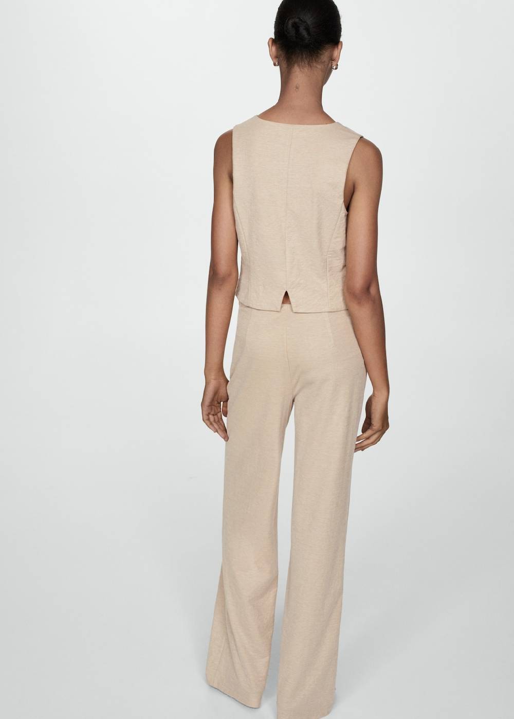 Mango Gerade, fließende Hose Black Friday Preise
