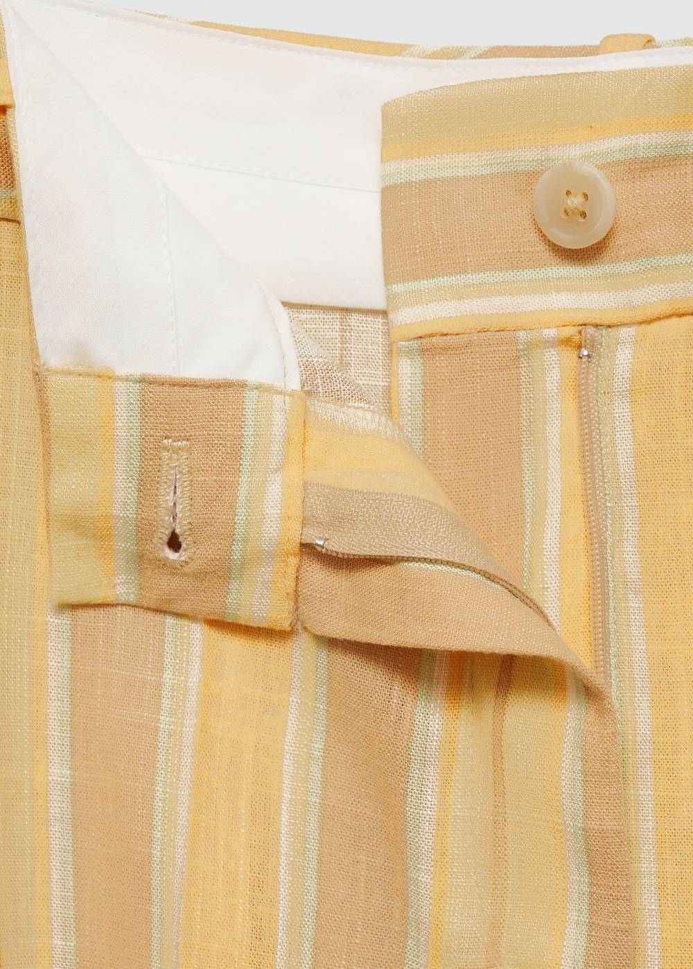 Mango Gerade geschnittene Streifenhose Hotsell
