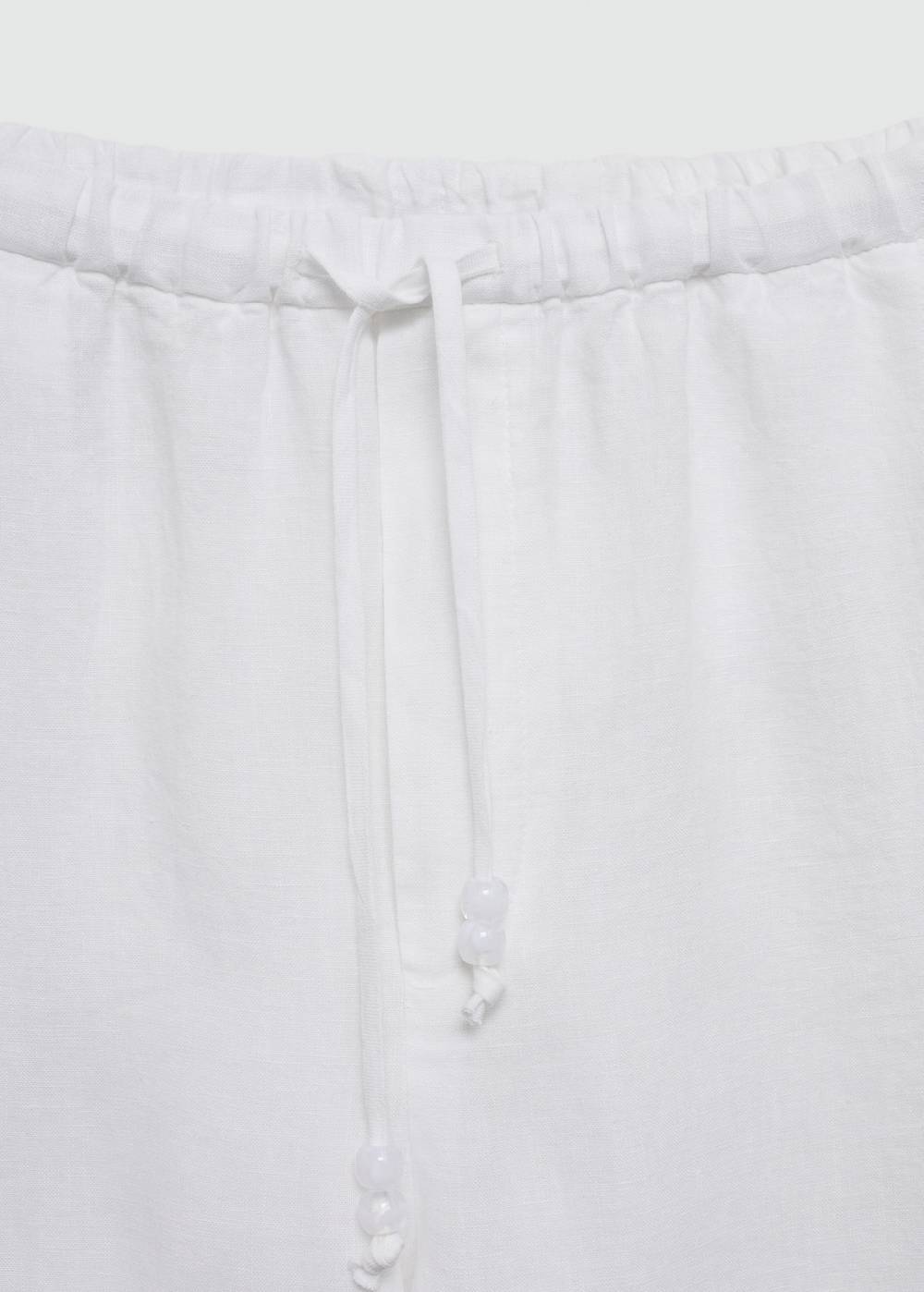 Mango Jogger Pants aus 100 % Leinen Blitzverkäufe