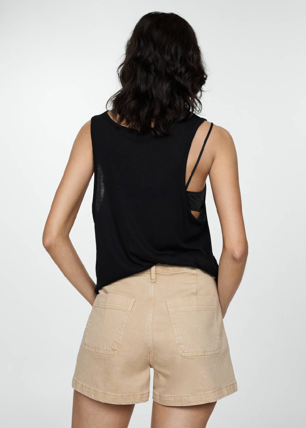Mango Jeans-Shorts mit Taschen Limitierter Zeitrabatt