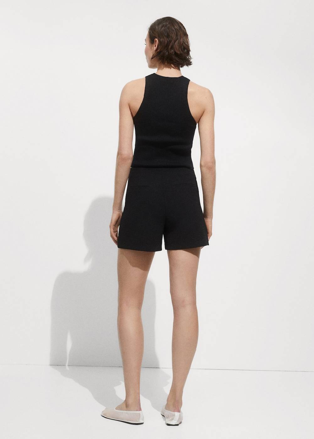Mango Gerade Shorts mit mittlerer Bundhöhe Günstig kaufen