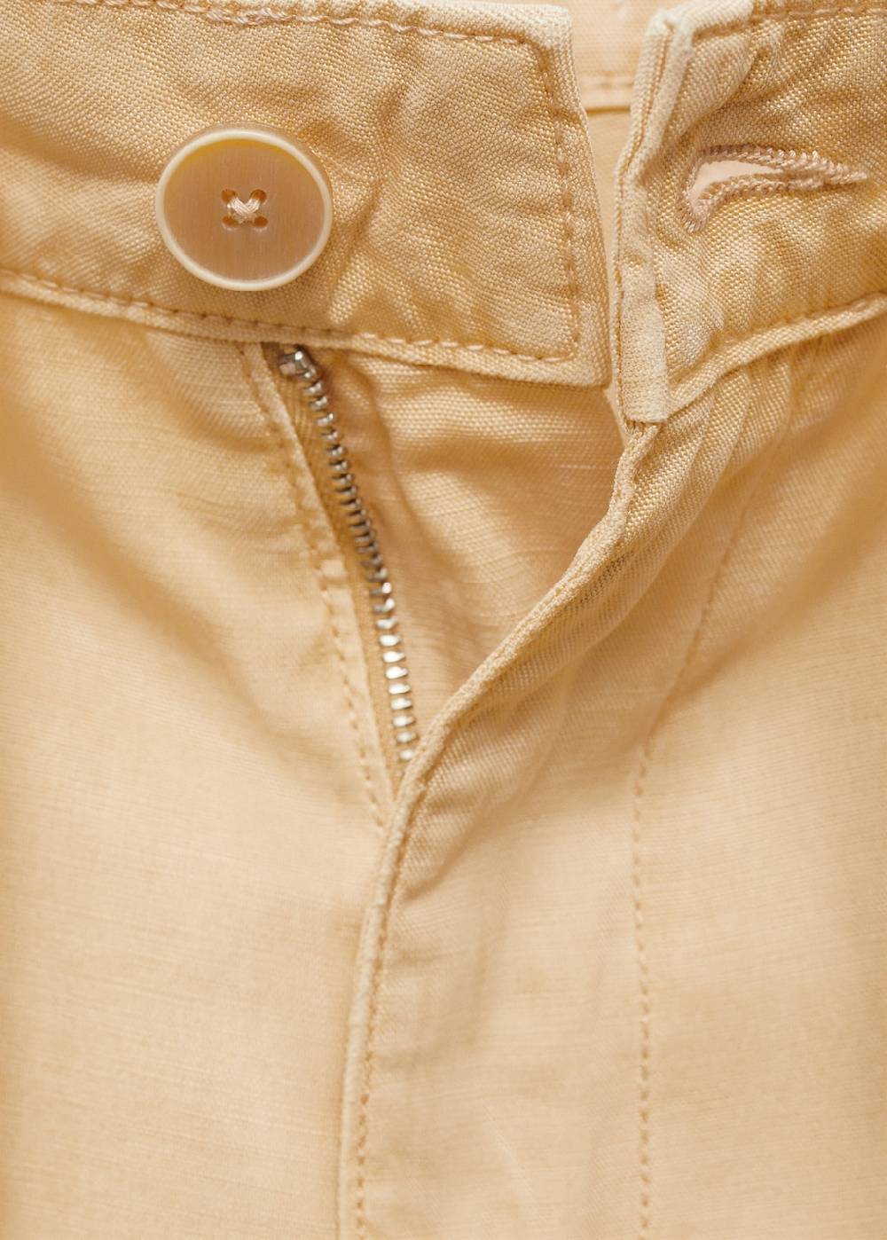 Mango Wideleg-Hose aus Lyocell Großer Ausverkauf