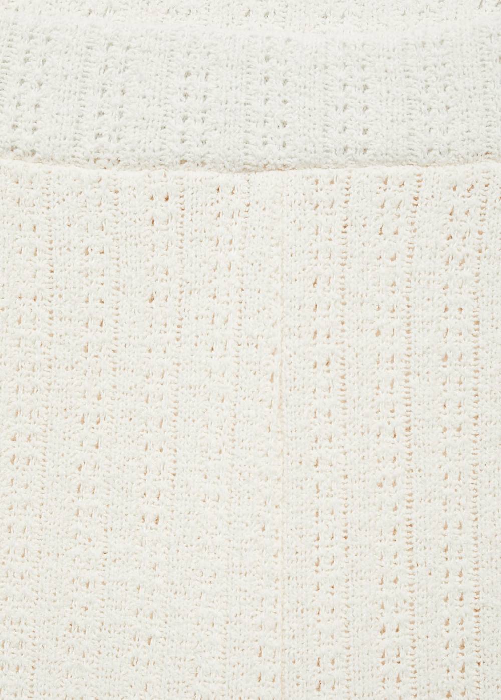Mango Gerade Häkelhose Begrenztes Angebot