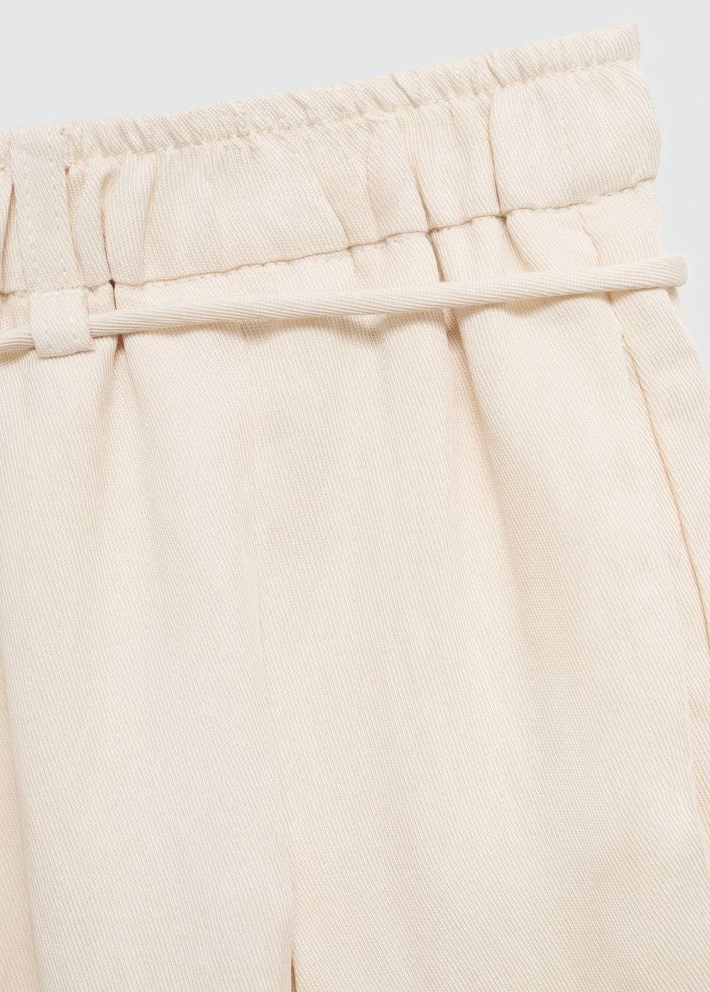 Mango Gerade Lyocell-Hose Cyber Monday
