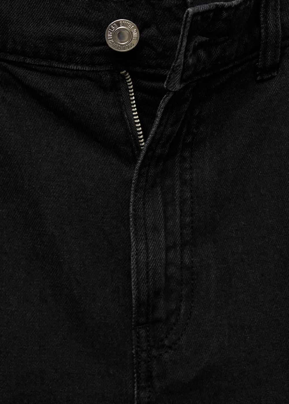 Mango Gerade Jeans-Shorts Heißer Verkauf