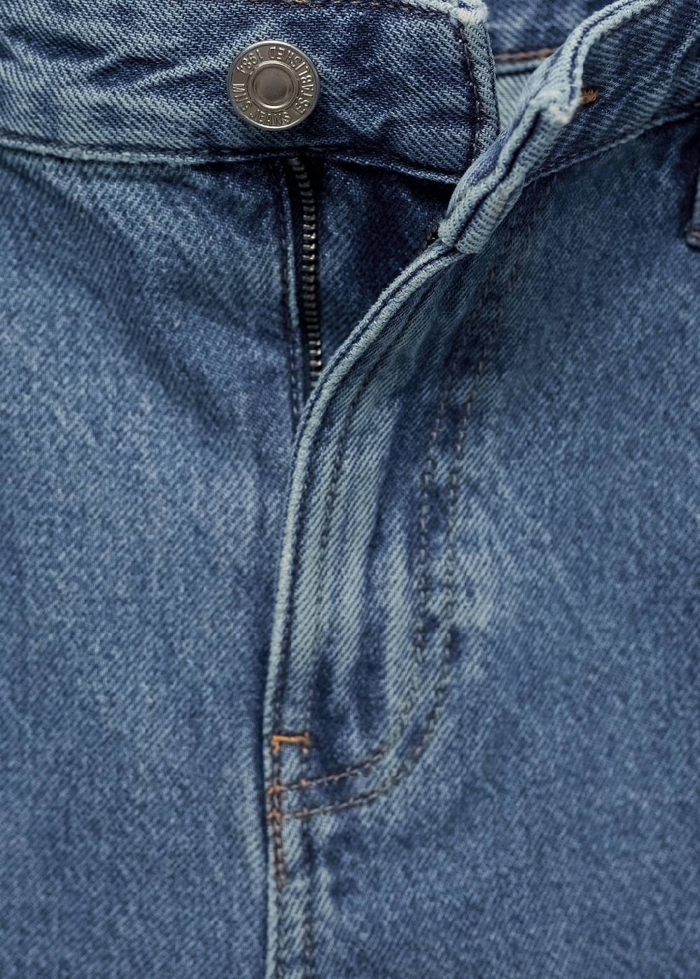 Mango Jeansshorts mit ausgefranstem Saum Exklusive Angebote