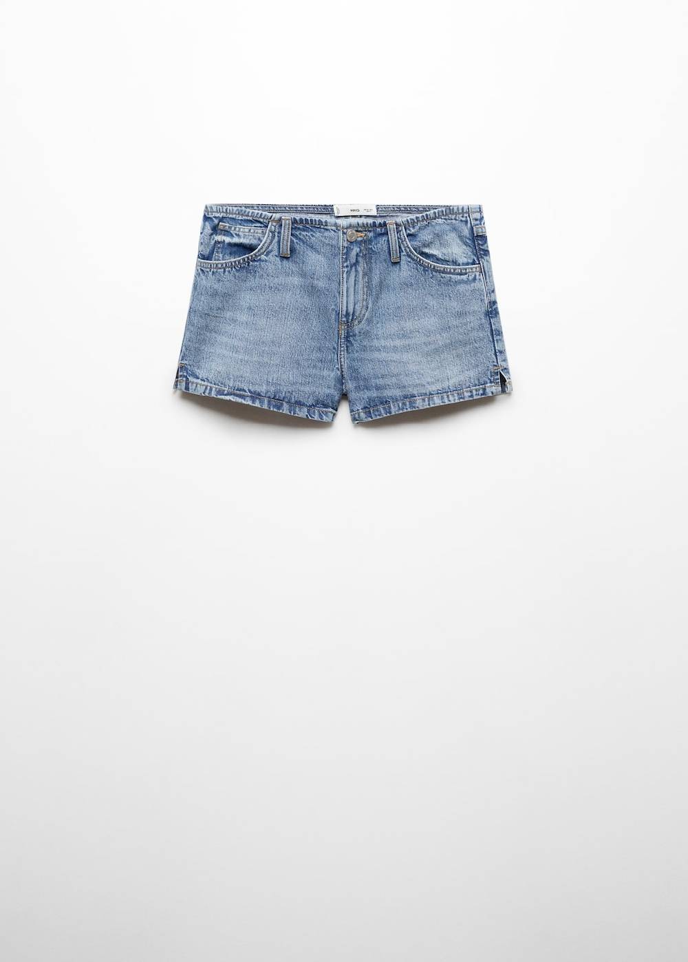 Mango Denim-Shorts mit niedriger Bundhöhe Neuheiten