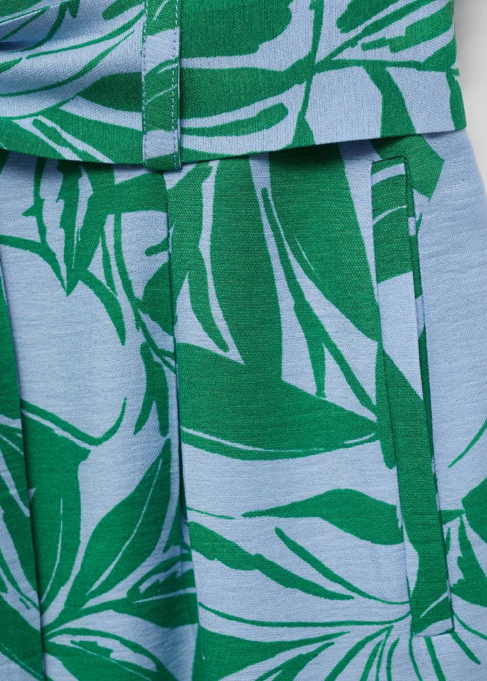 Mango Gemusterte Hose mit Schleife Saisonale Angebote