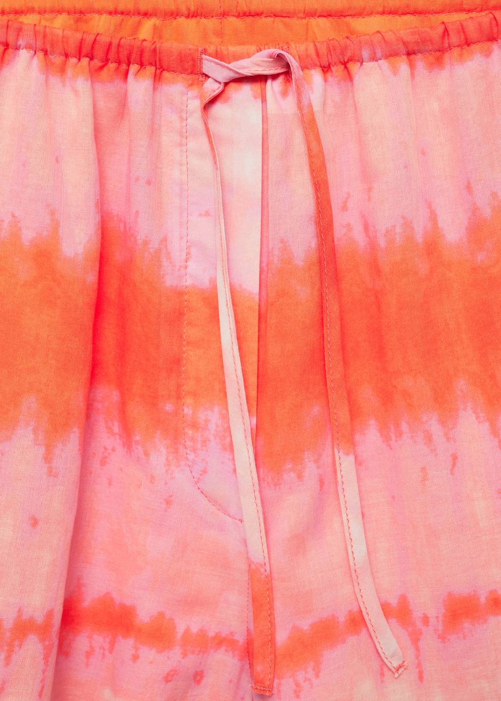 Mango Gemusterte Shorts mit Stretchbund Riesige Ersparnisse