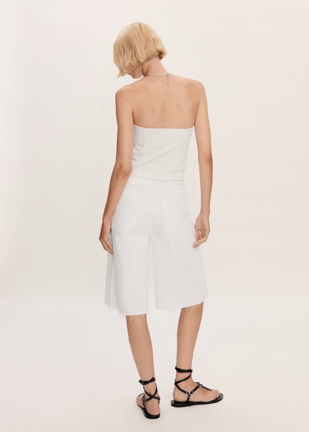 Mango Oversized-Bermudashorts aus Jeans VIP-Rabatte