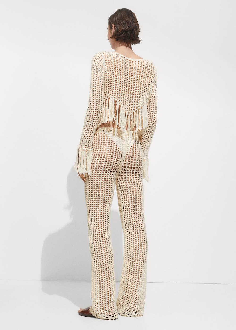 Mango Pointelle-Strickhose Wochenangebot