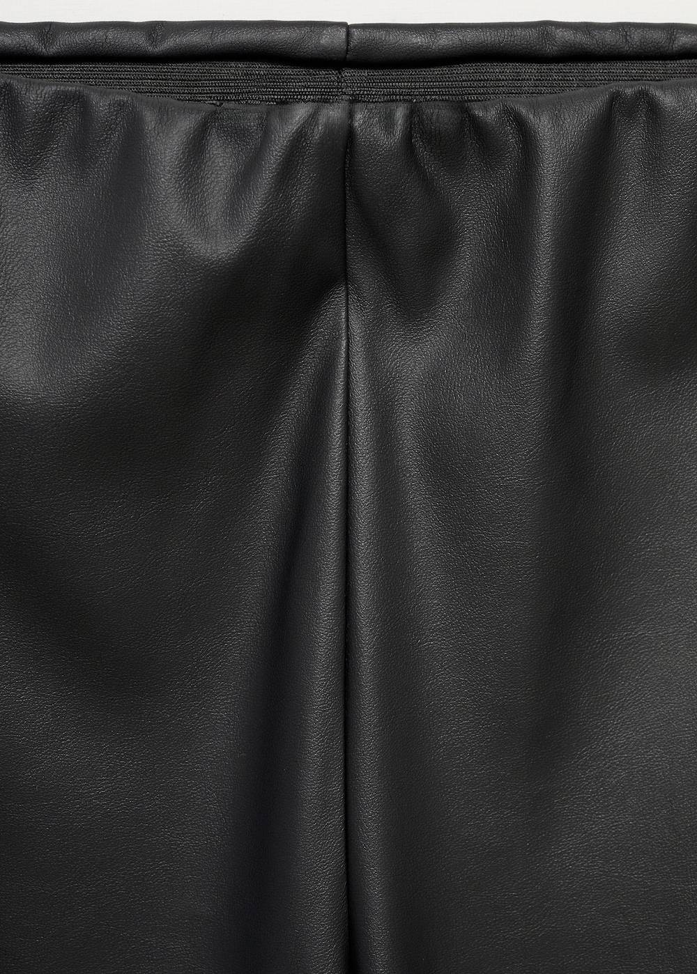 Mango Leggings aus Kunstleder Bis zu 50% Rabatt