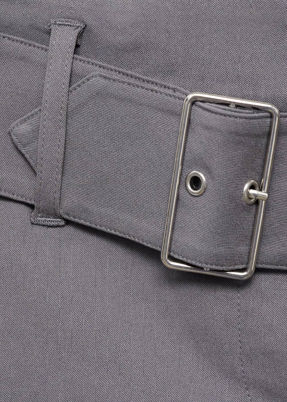 Mango Asymmetrische Shorts mit Gürtel Sonderangebot der Fabrik