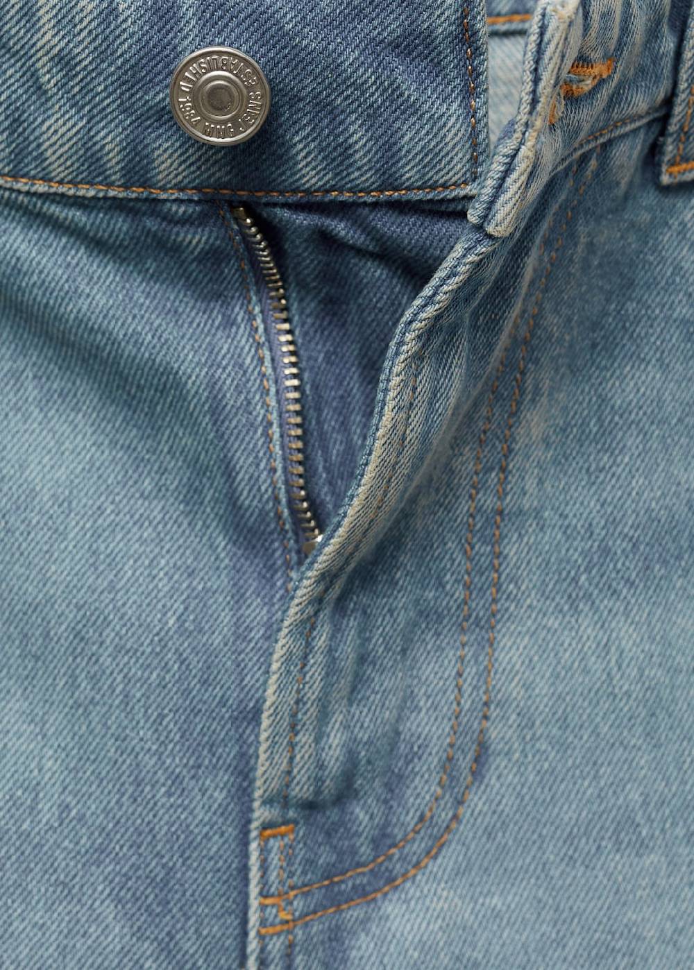 Mango Loose-Fit-Jeans-Bermudashorts Bis zu 55% Rabatt