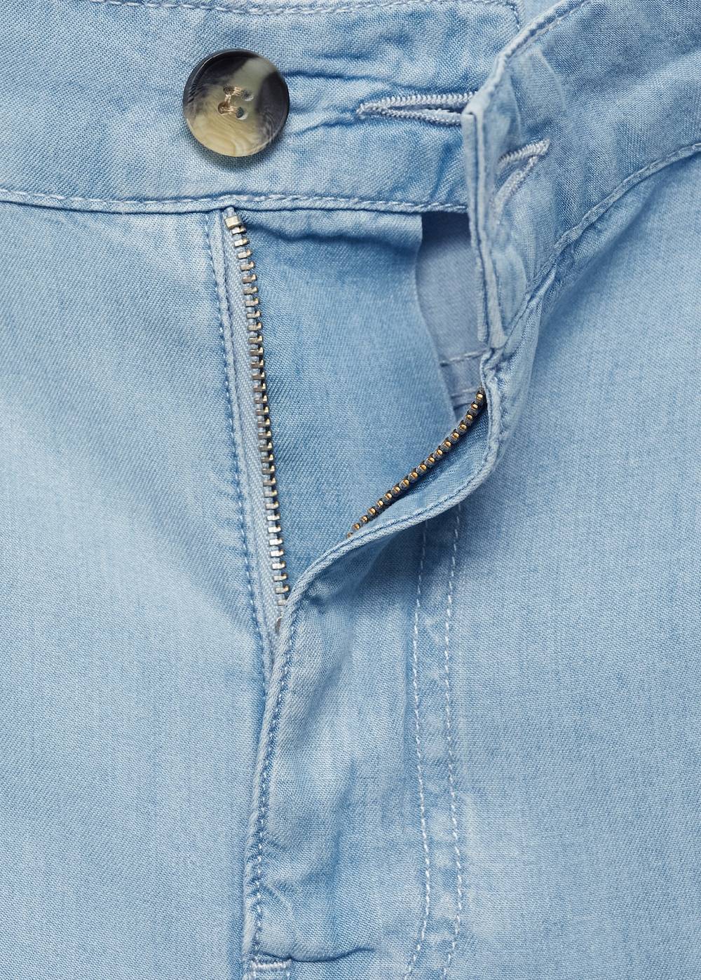 Mango Wideleg-Hose aus Lyocell zollfrei