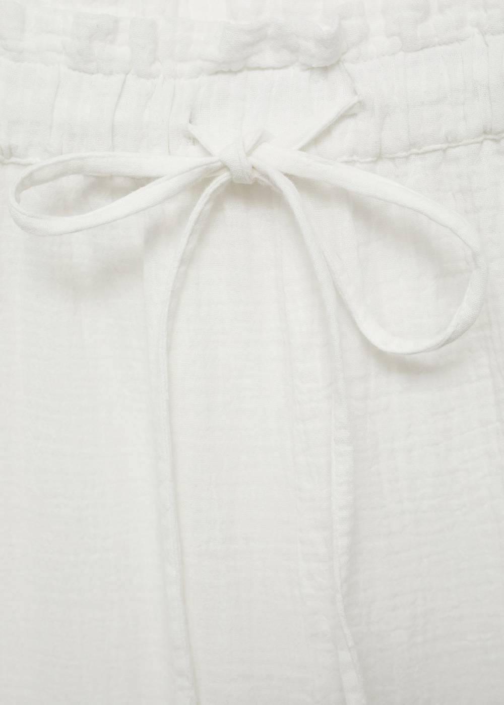 Mango Baumwollhose mit Gummibund Cyber Monday
