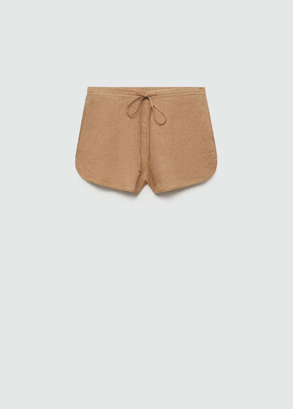 Mango Gerade Shorts aus 100 % Leinen Weihnachtsangebot