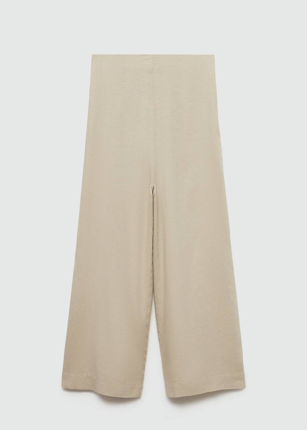 Mango Wideleg-Leinenhose Online Outlet