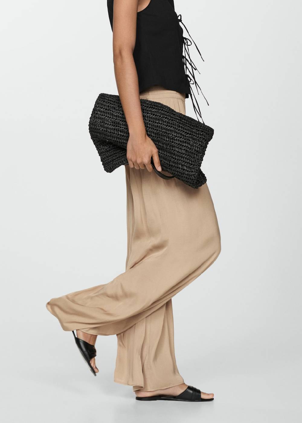 Mango Fließende Wideleg-Hose Exklusive Angebote
