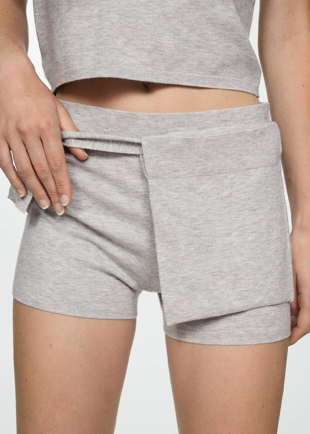 Mango Strickshorts mit Schleife Neuheiten